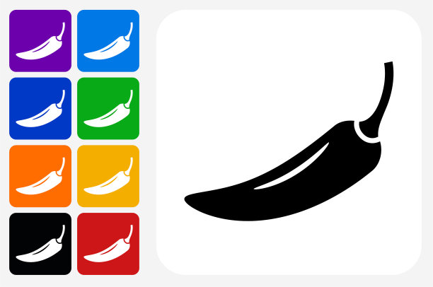 胡椒图标方形按钮设置图片下载