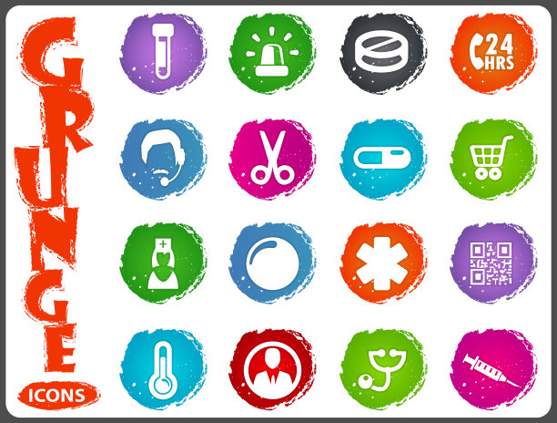 药店图标集图片下载