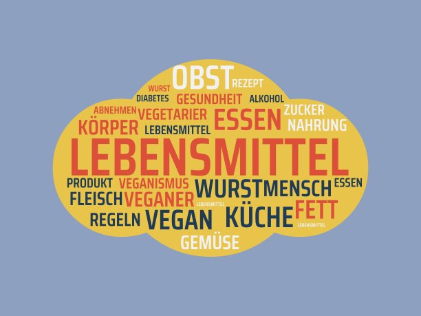 食物图片来自食品部门的单词，单词，图像，图标图片下载