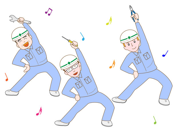 工厂的舞蹈图片下载