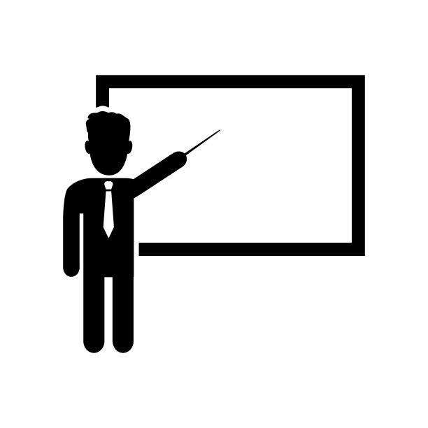 教师图标在时尚的扁平风格孤立的背景。教师图标图标，应用程序，用户界面。教师图标矢量插图。图片下载