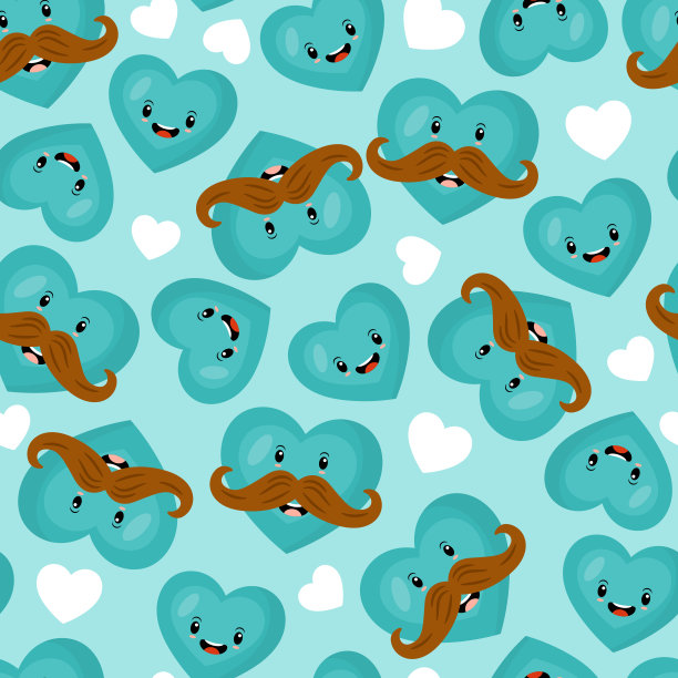 父亲节无缝模式背景图片下载