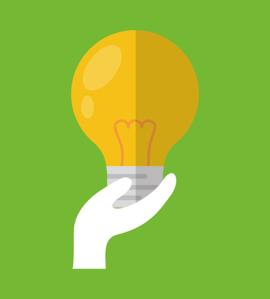 手持灯泡图片下载