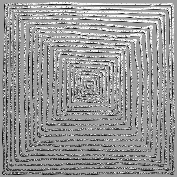 银色，手绘纹理。素材图片