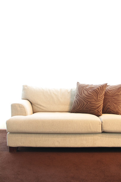 沙发和抱枕图片下载