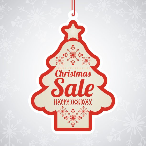 圣诞节销售设计图片下载