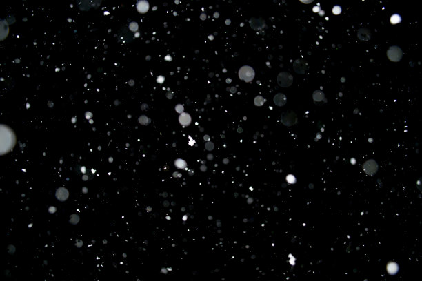 照片的一个下雪的晚上，美丽的背景图片下载