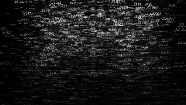 财务数据的数字图片下载