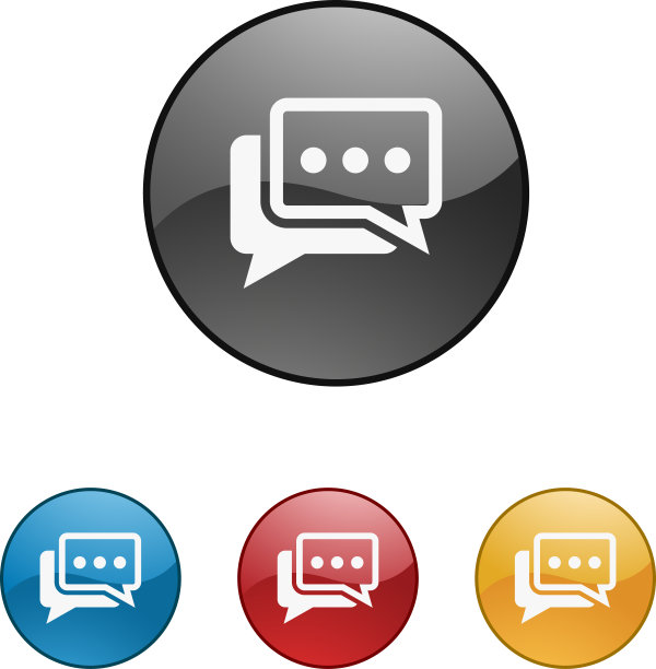 气泡图标图片下载