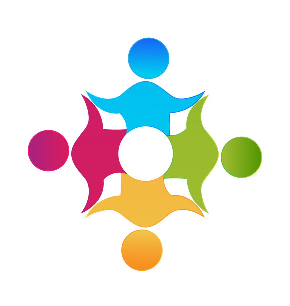 团队团结企业家族人的标志图片下载