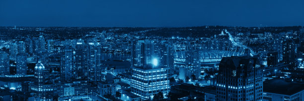 温哥华屋顶视图图片下载