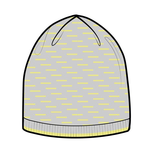 灰色的冬天的帽子图片下载