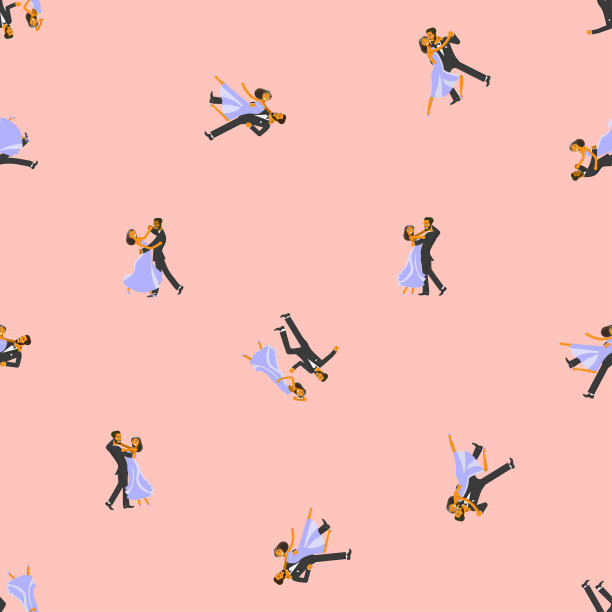 色彩鲜艳的无缝图案图片下载