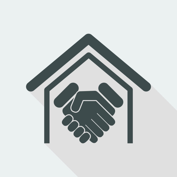 房地产的握手图片下载