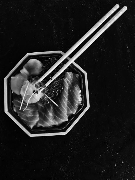 黑白chirashi碗图片下载