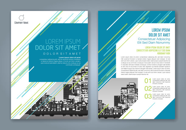 抽象最小几何形状多边形设计背景为企业年报书封面小册子传单海报图片下载