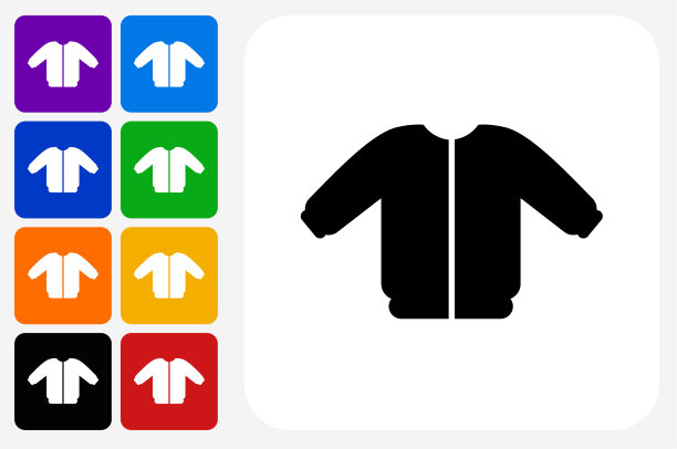 外套图标方形按钮设置图片下载