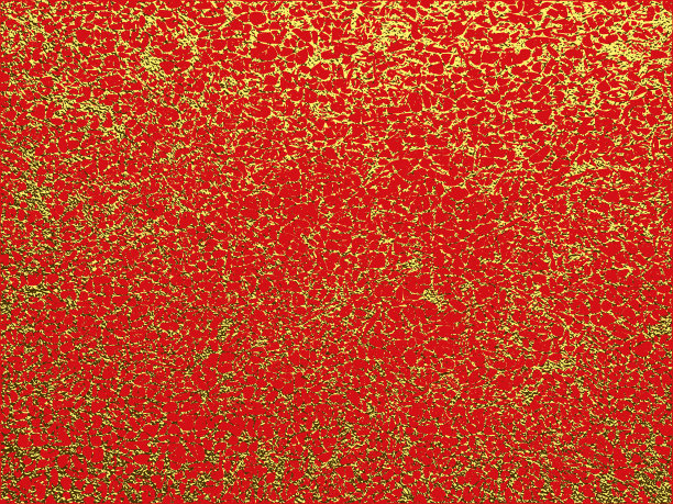 金色的垃圾纹理，创造苦恼的效果。素材图片