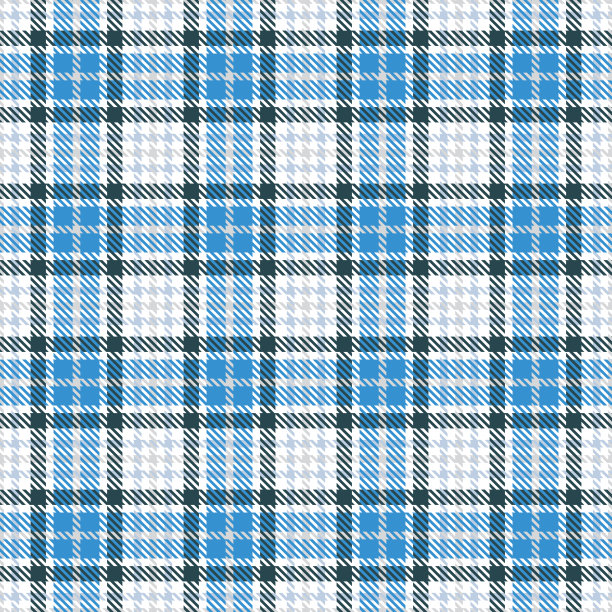 格子无缝矢量图案。网纹的格子纹理。几何正方形背景的织物图片下载