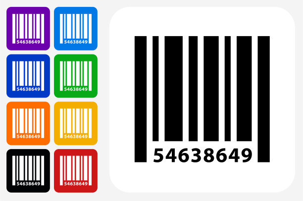 条形码图标方形按钮设置图片下载