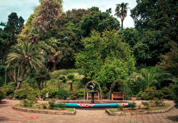 巴统的植物园。乔治亚州图片下载