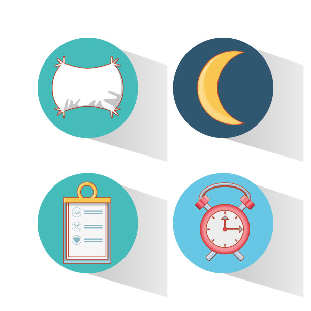 健康生活方式设置图标图片下载