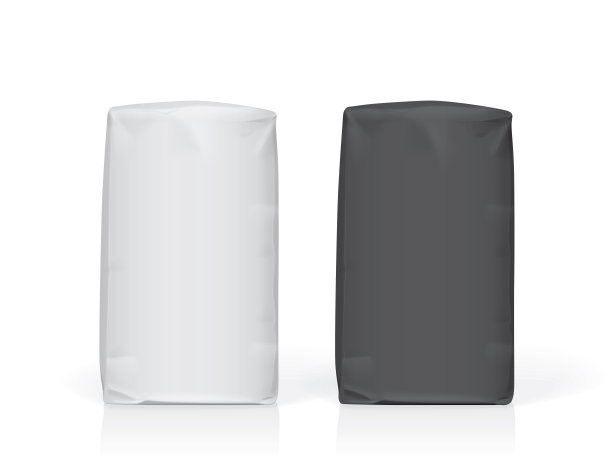 白色和黑色纸包装图片下载