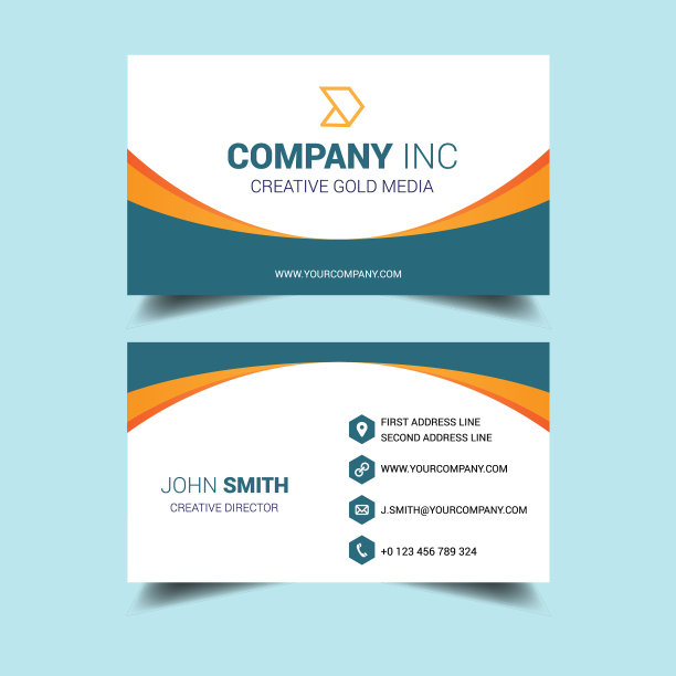 名片设计图片下载