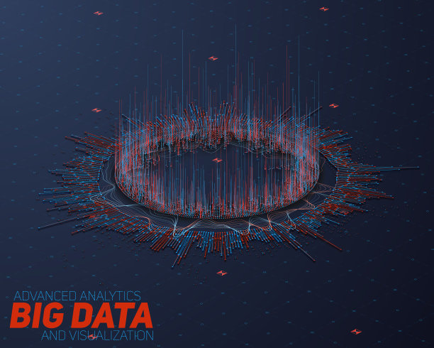 大数据循环透视可视化。未来的信息图表住房和城市发展部。美学设计的信息。可视化数据的复杂性。复杂的数据线程图形化。社交网络。抽象的图图片下载