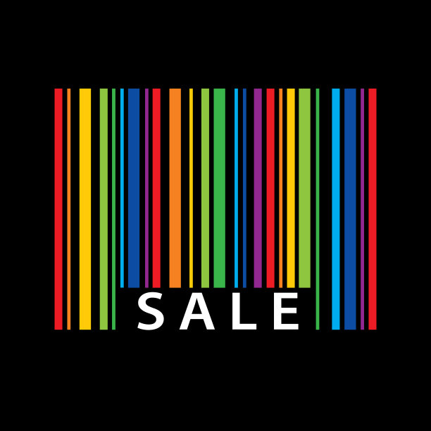 丰富多彩的销售条形码图片下载