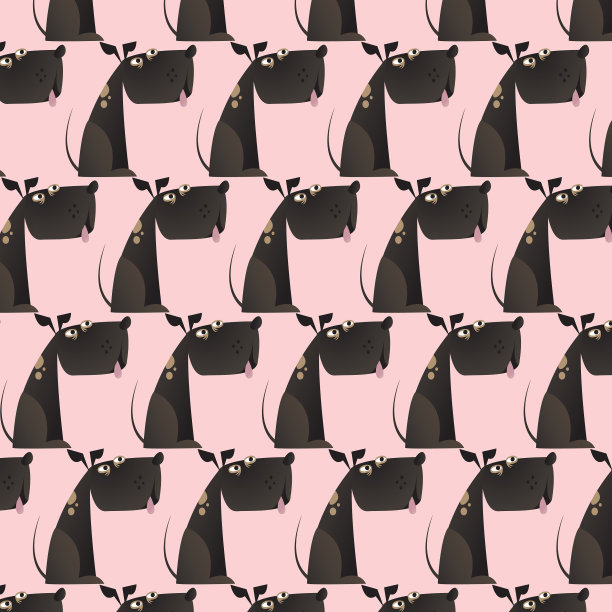 狗的模式图片下载