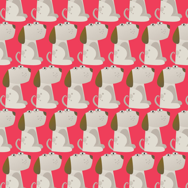 狗的模式图片下载