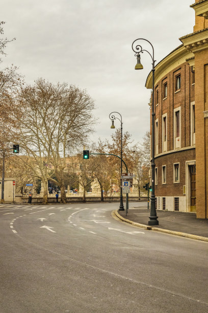 意大利罗马城的城市街景图片下载