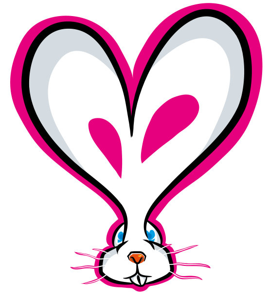 可爱的兔子图片下载