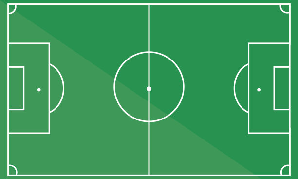 足球场。足球场。向量图片下载