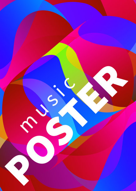 明亮的抽象形状图片下载