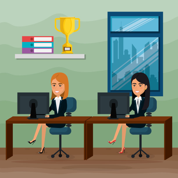 优雅的职场女性图片下载