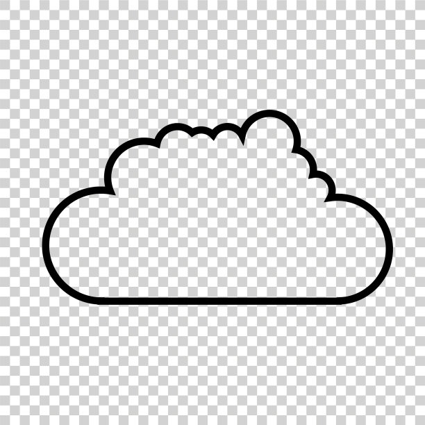 云透明图标图片下载