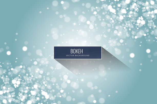 散景蓝色背景图片下载