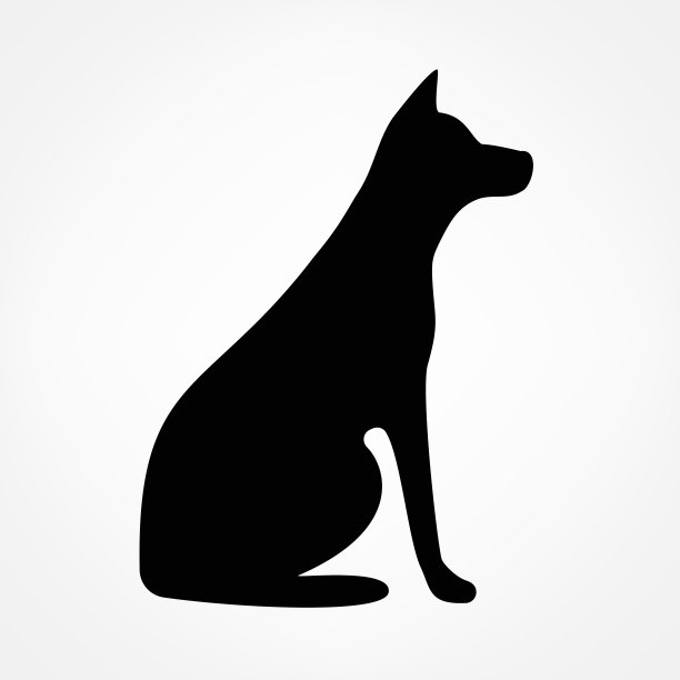 狗矢量图片下载