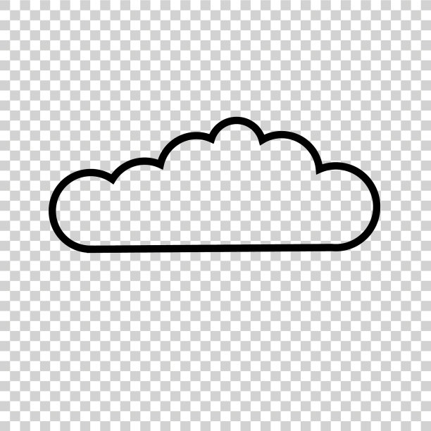 云透明图标图片下载