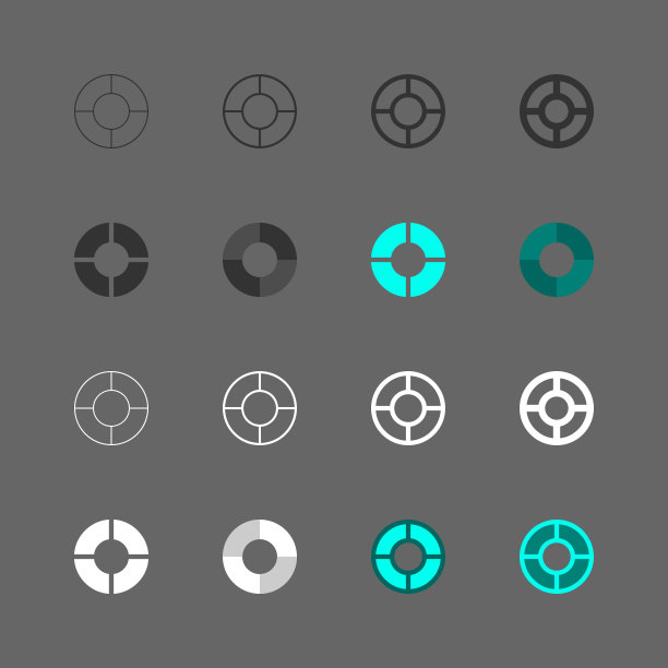 救生圈图标 - 多重系列图片下载