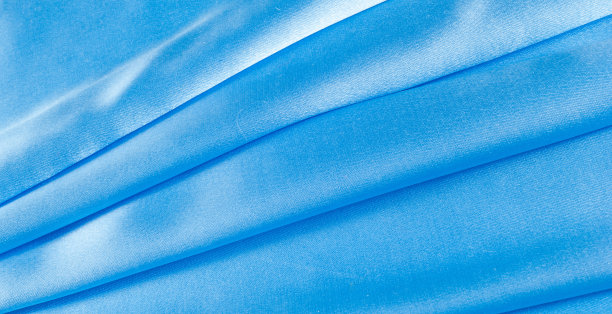 面料为丝质深蓝、藏青色图片下载