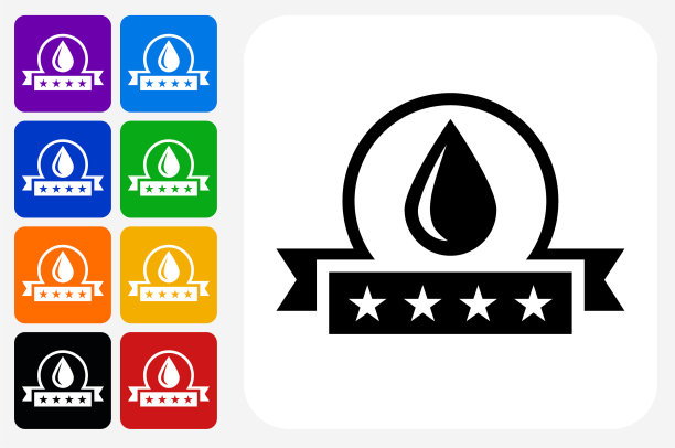 水质图标广场按钮设置图片下载