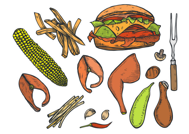 烧烤架的图片下载