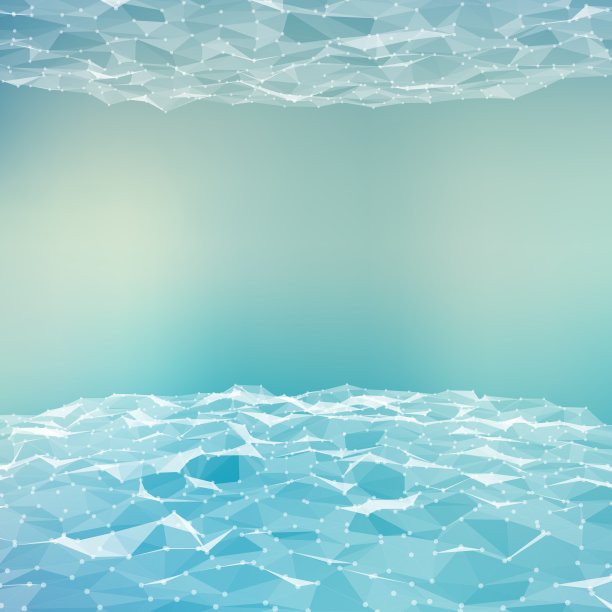 摘要矢量网格背景。在空间中飞行的混沌连接点和多边形。飞扬的瓦砾残片。未来技术风格卡。线、点、圆、面。未来的设计。图片下载