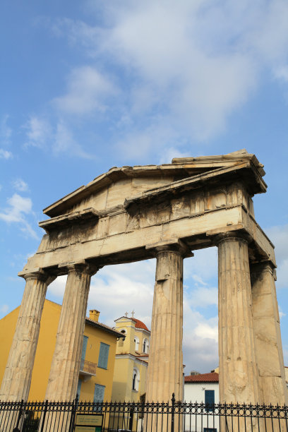 雅典娜拱门图片下载