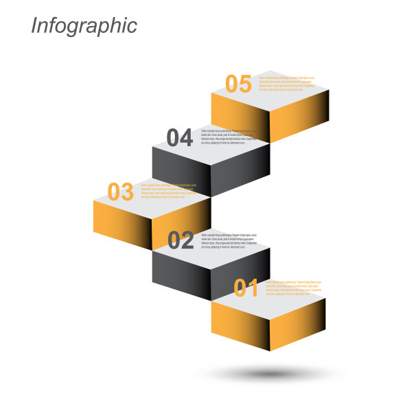 信息图表设计模板图片下载