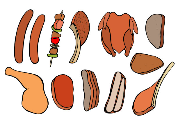 烧烤架的图片下载