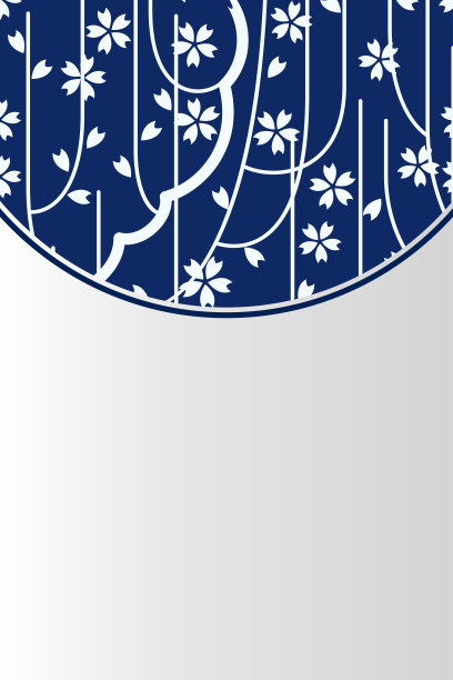 中国瓷器风格背景图片下载